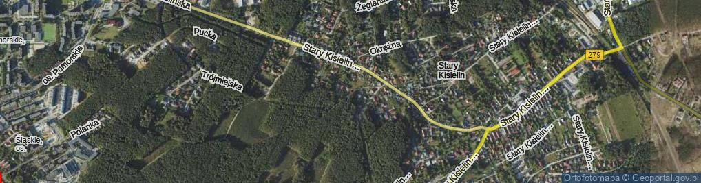 Zdjęcie satelitarne Studzienna ul.